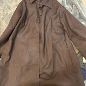 LuLaRoe Abigail Dark Brown button up